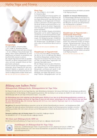 Yoga Vidya Katalog 2014