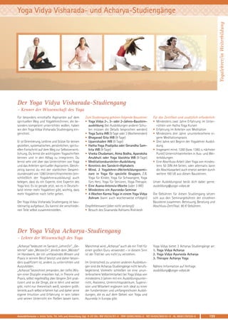 Yoga Vidya Katalog 2014