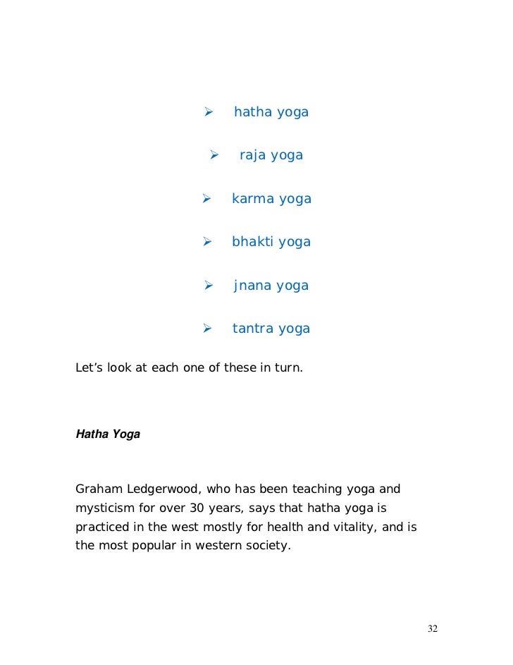 Hatha Yoga And Weight Loss