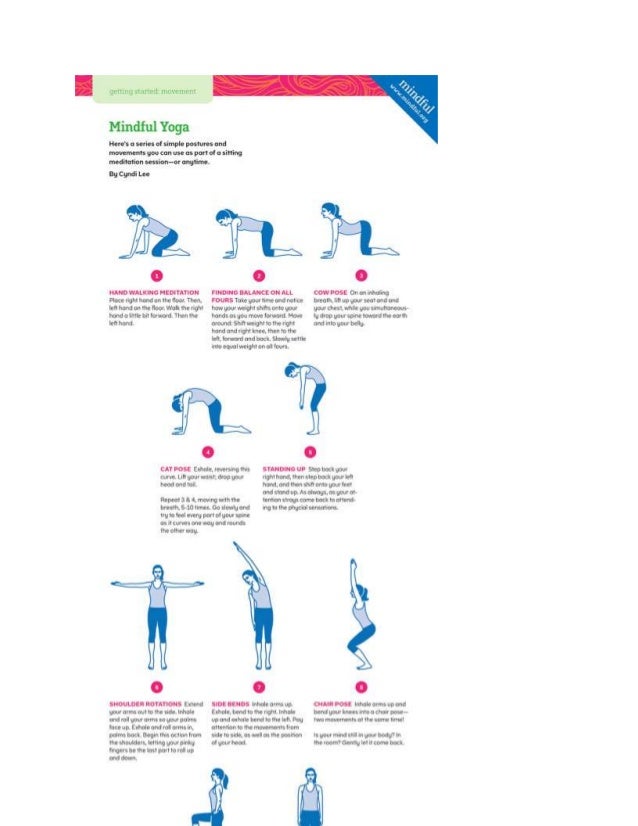 yoga worksheet