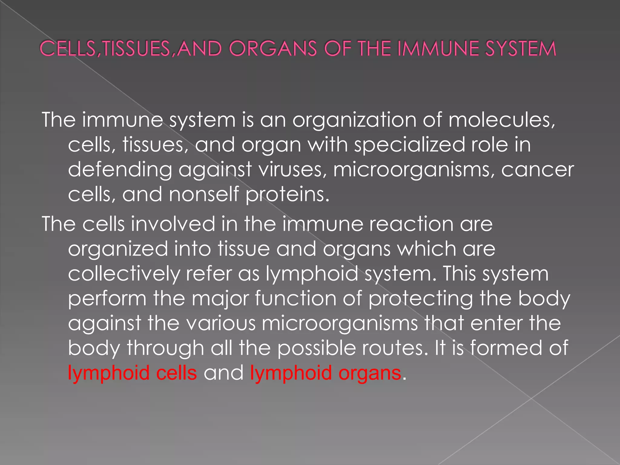 cells of immune system | PPTX