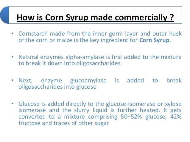 Is glucose syrup the same as corn syrup?