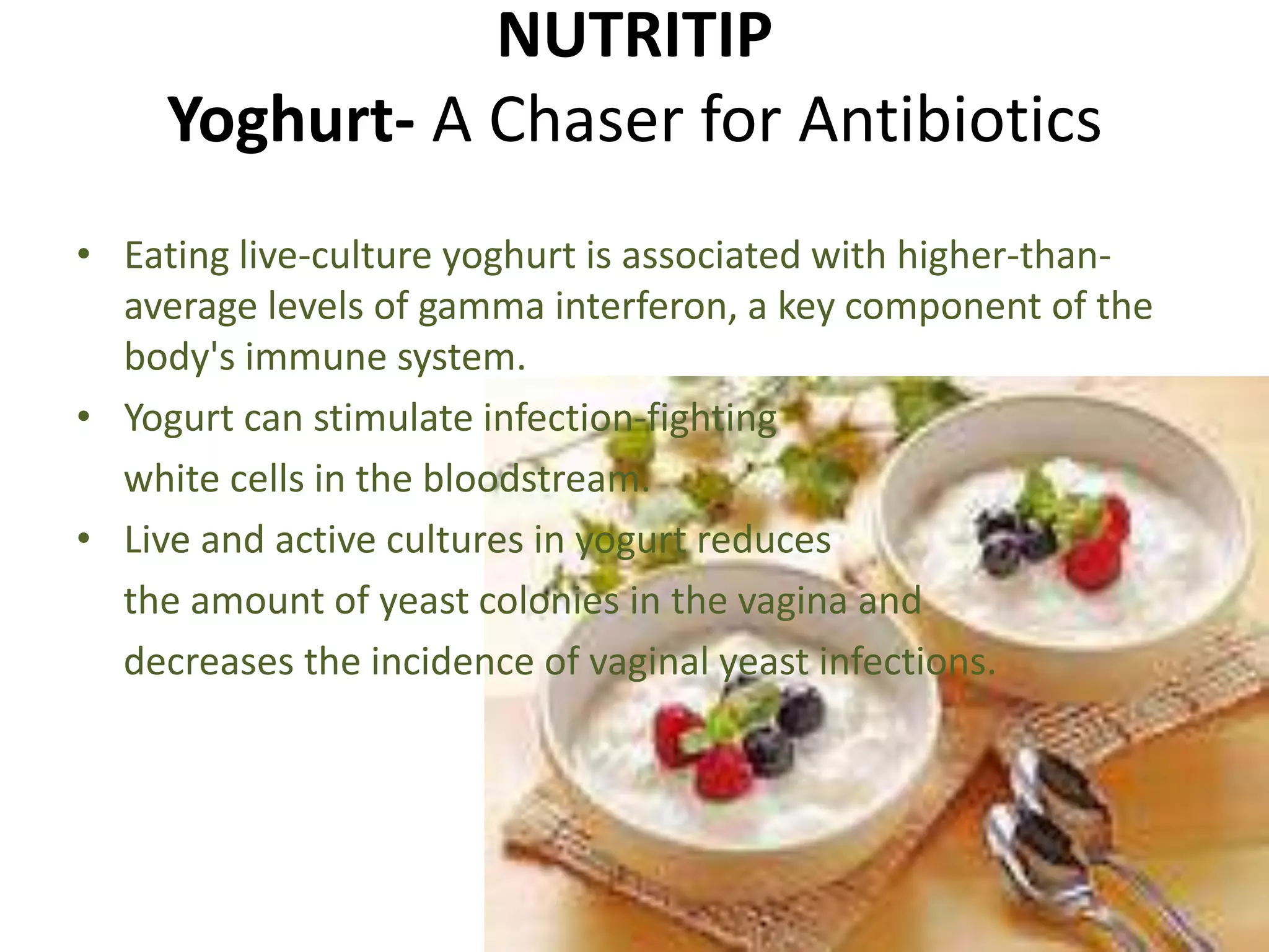 Yogurt- The wonder food | PPTX