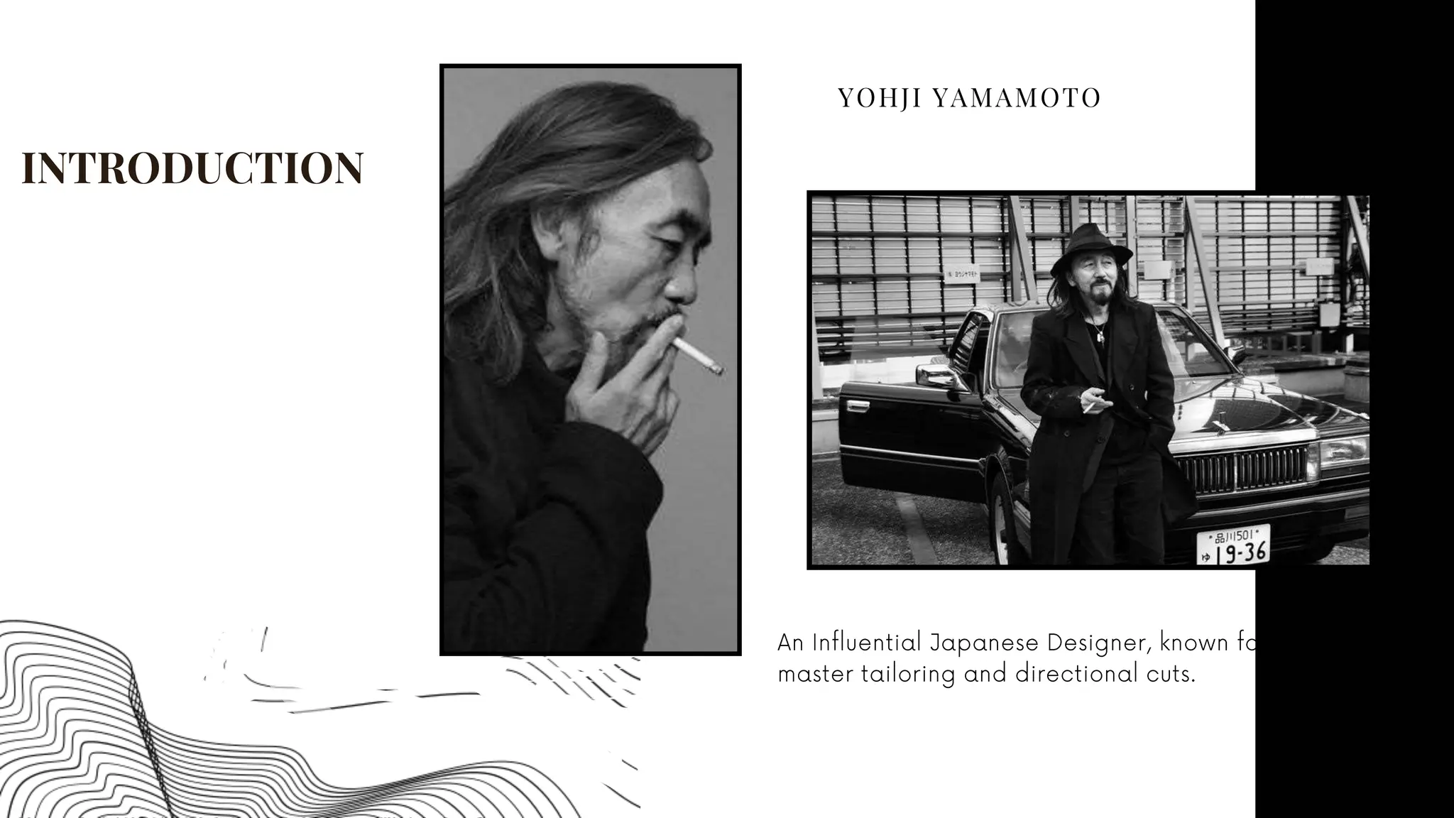 YOHJI YAMAMOTO sjhdggasUHJDBKASJBNSJADBASJDBKJHASDBJAKSD | PPTX