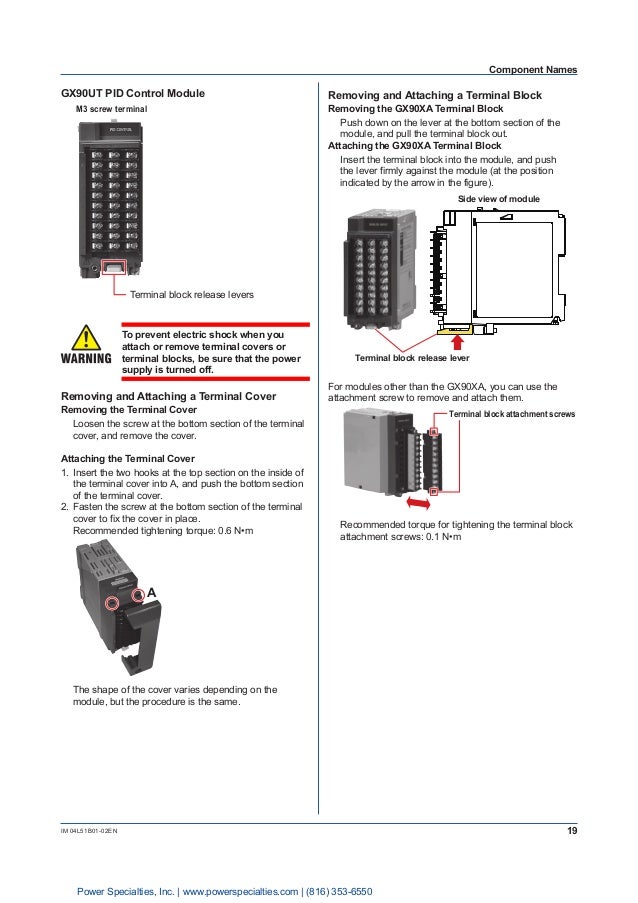 Yokogawa Model GX10/GX20/GP10/GP20 Paperless Recorder First Step Guide