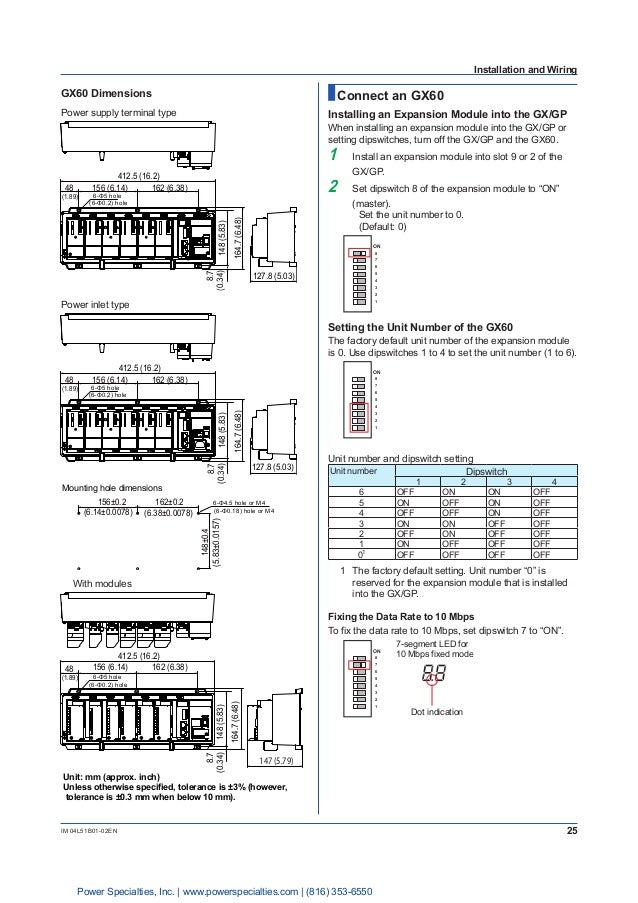 Yokogawa Model GX10/GX20/GP10/GP20 Paperless Recorder First Step Guide