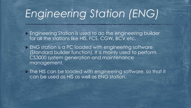 YOKOGAWA CENTUM CS 3000 R3 | PPTX | Operating Systems | Computer ...