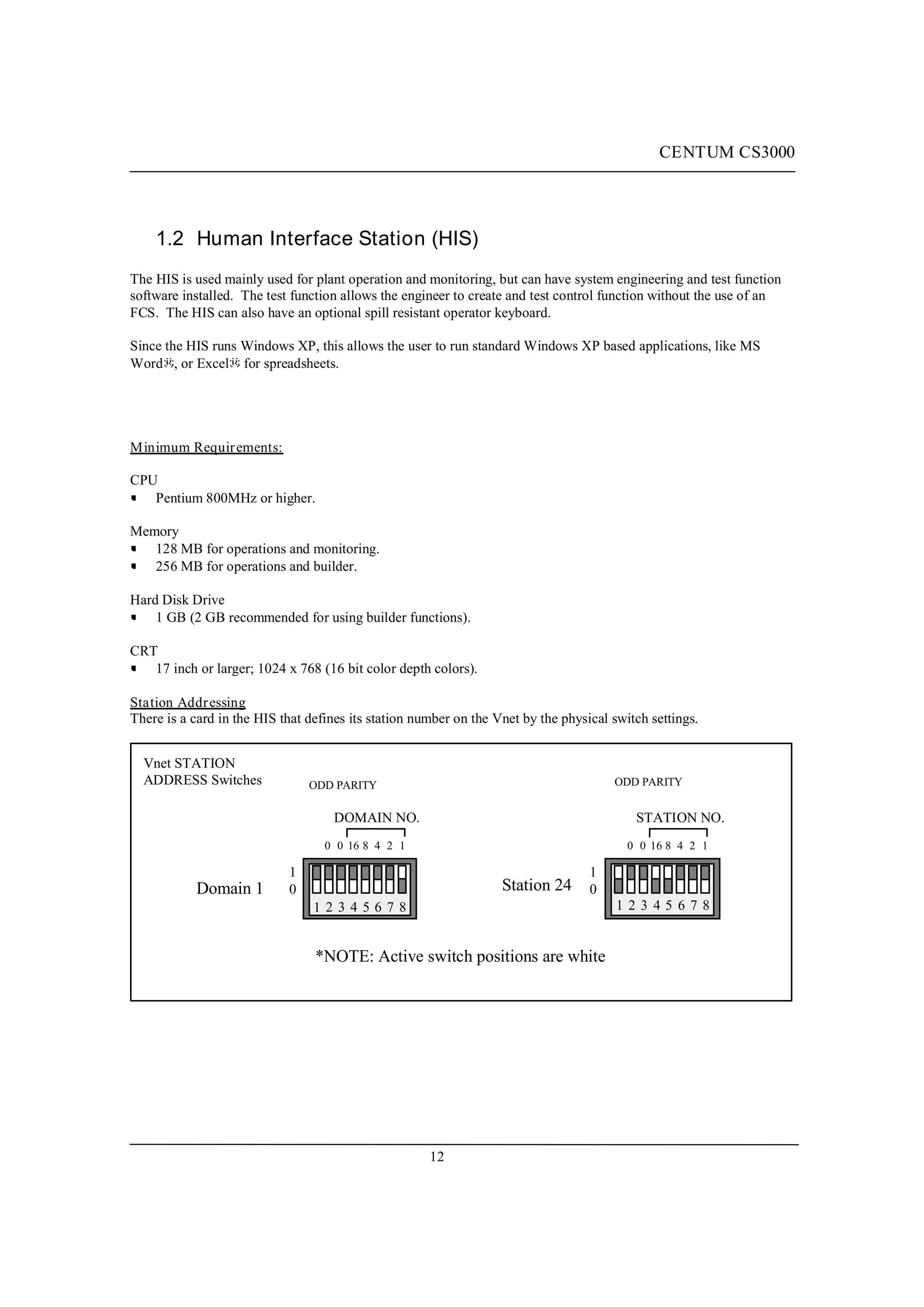 Yokogawa cs3000 | PDF