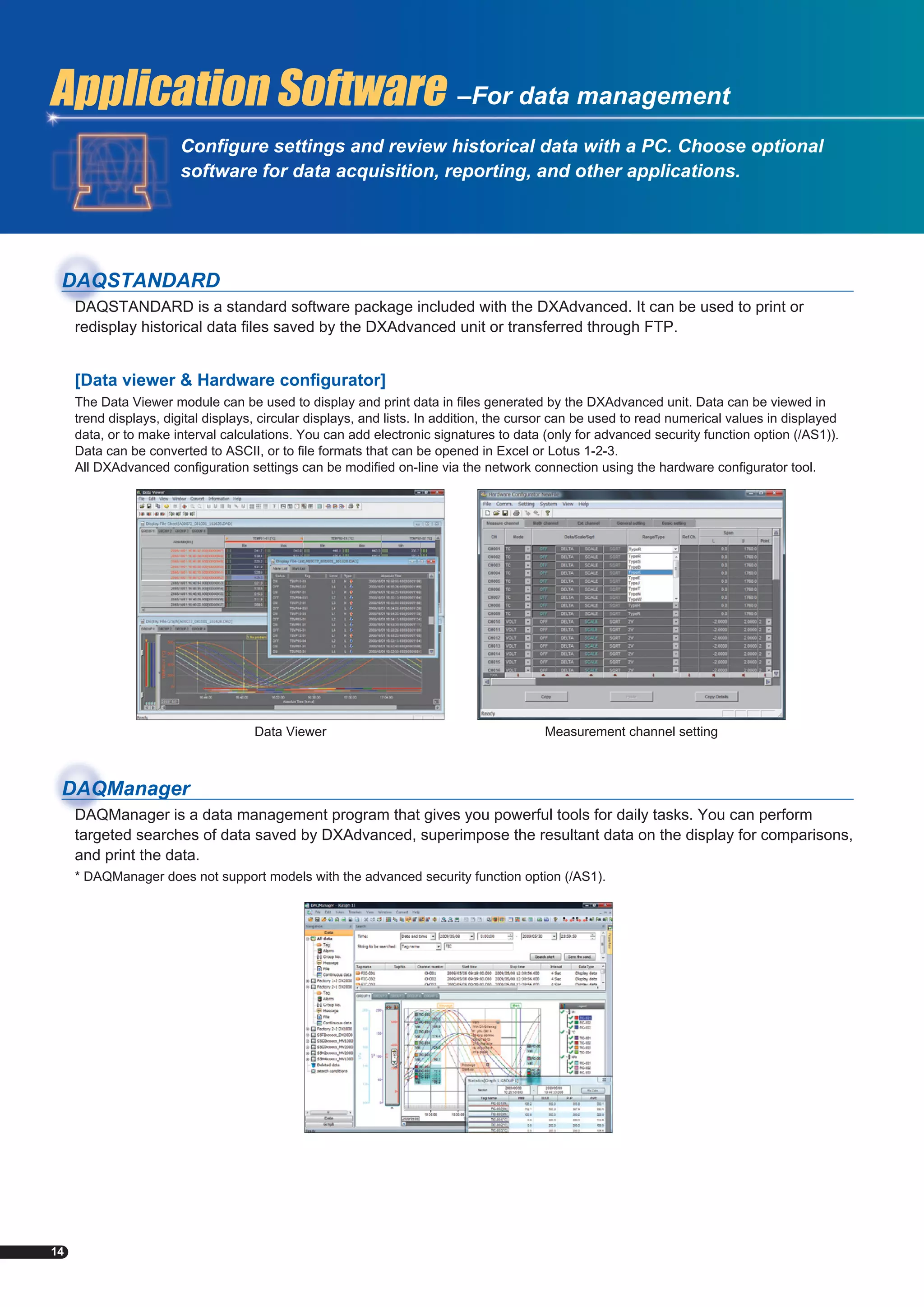 Yokogawa Data Acquisition Station DX1000 & DX2000 | PDF