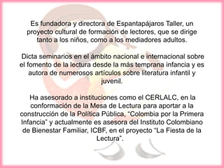 Yalanda Reyes Yolanda reyes ESCRITORA COLOMBIANA | PPT