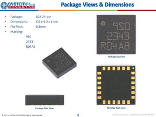 STMicroelectronics LSM9DS0 9-Axis MEMS IMU teardown reverse costing ...