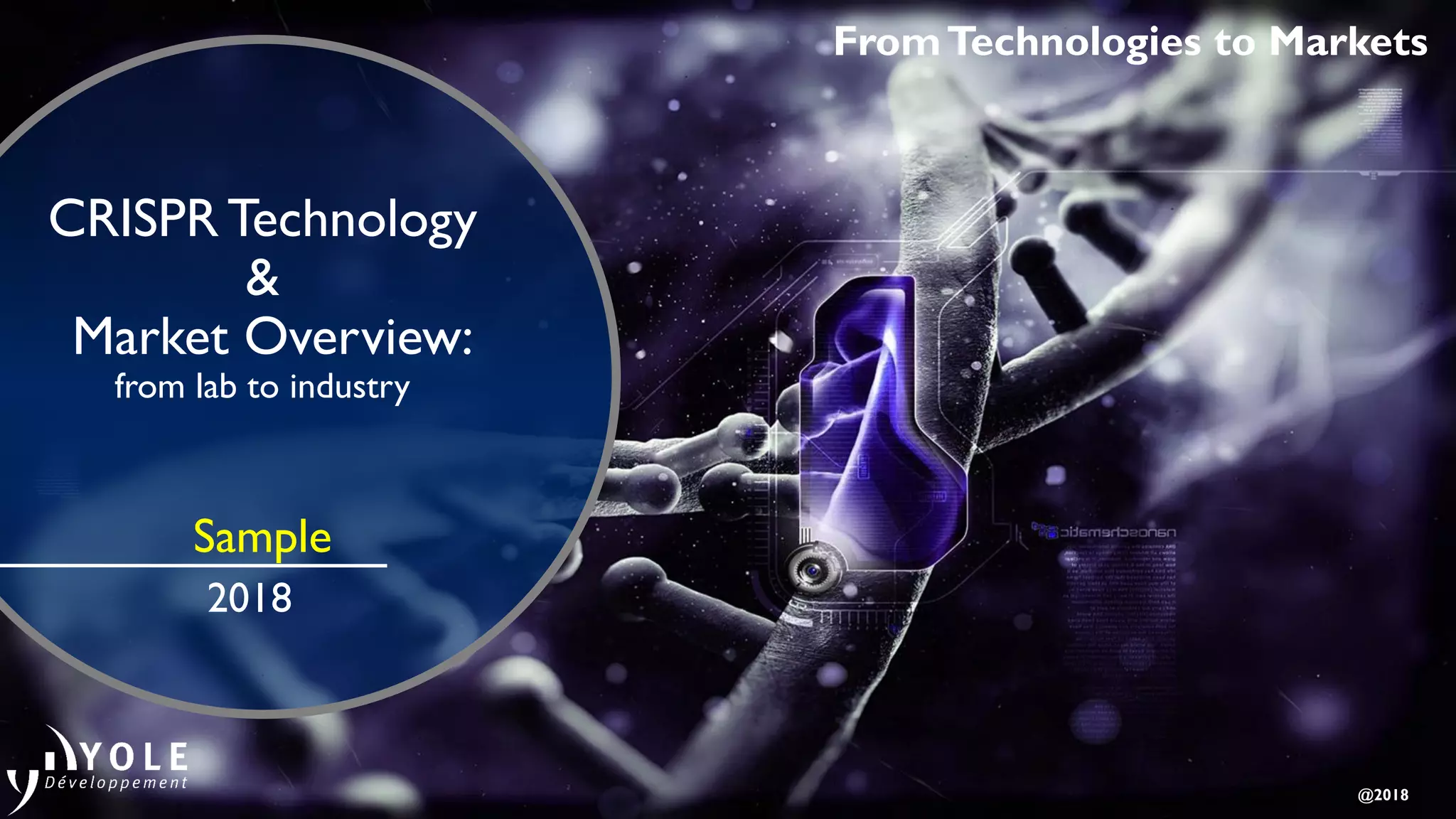 CRISPR Technology & Market Overview: from Lab to Industry 2018 Report ...