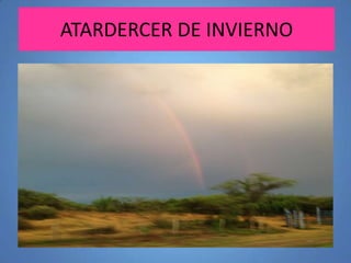 ATARDERCER DE INVIERNO

 