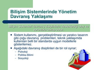 Yönetim Bilişim Sistemleri | PPT