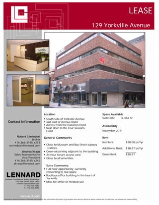 Yonge and bloor   flyers