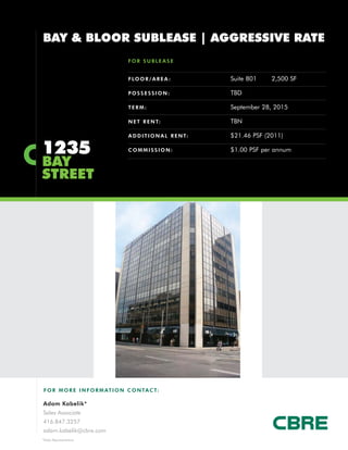 Yonge and bloor   flyers