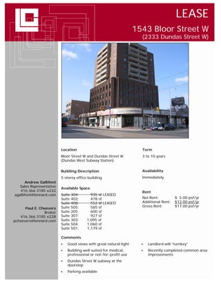 Yonge and bloor   flyers