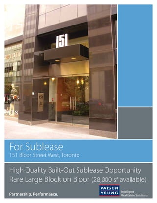 Yonge and bloor   flyers