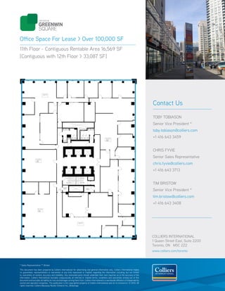 Yonge and bloor   flyers