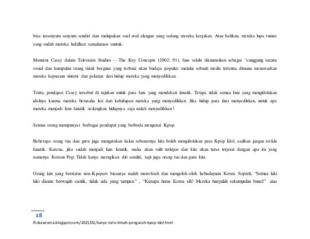 Dampak Positif Dan Negatif Kpop Terhadap Remaja