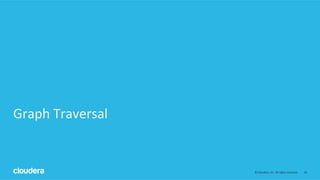 34	
  ©	
  Cloudera,	
  Inc.	
  All	
  rights	
  reserved.	
  
Graph	
  Traversal	
  
 