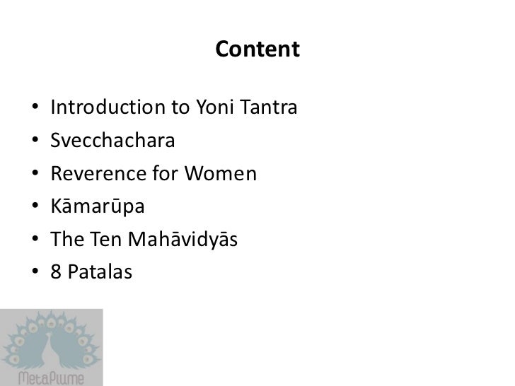 The Yoni Tantra Unveiling A Key Tantrik Sexual Ritual - 