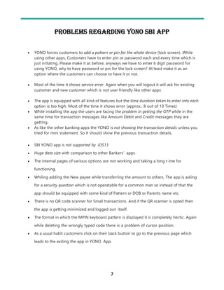 Yono sbi report | PDF