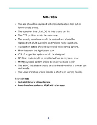Yono sbi report | PDF