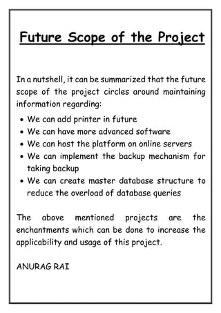 Class 12th project file for informative practices ppt for my sql python and practical for 30 marks