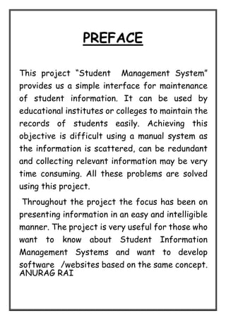 Class 12th project file for informative practices ppt for my sql python and practical for 30 marks