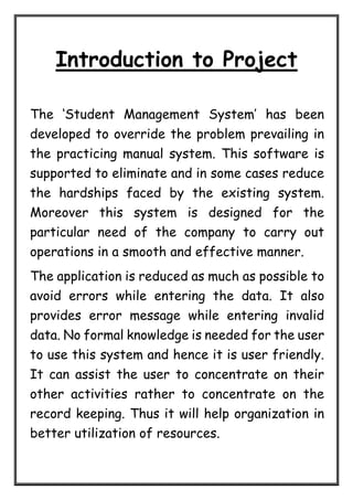 Class 12th project file for informative practices ppt for my sql python and practical for 30 marks