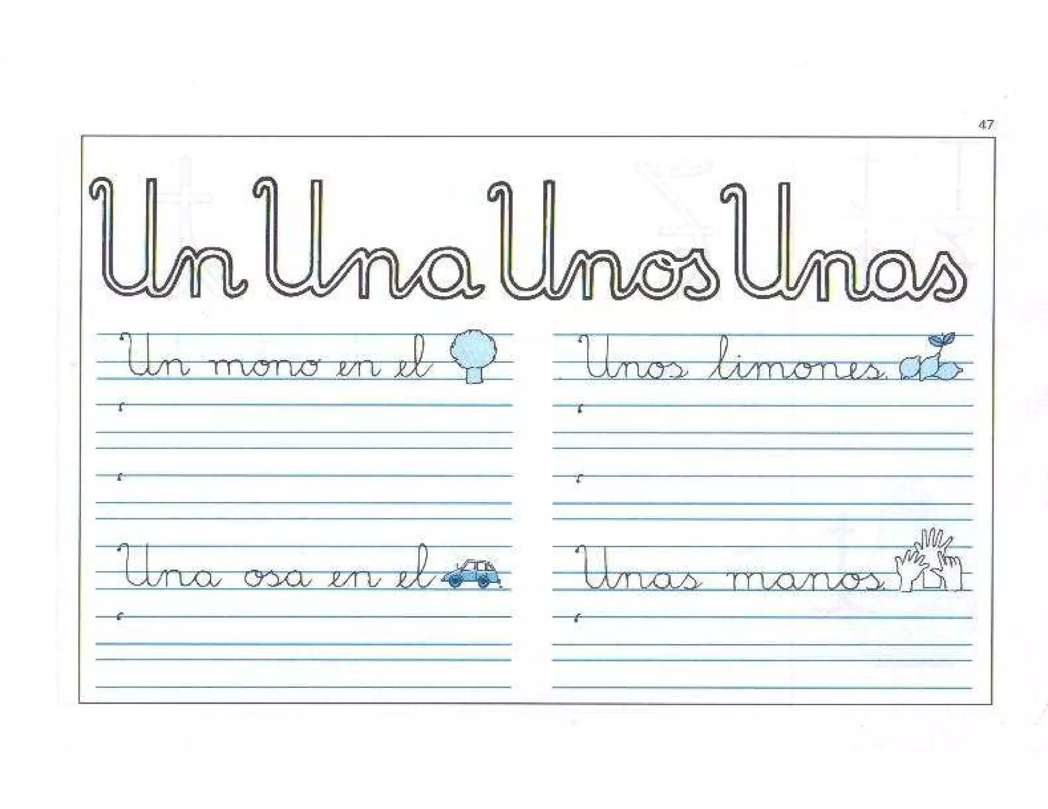 Yo pienso, escribo y aprendo