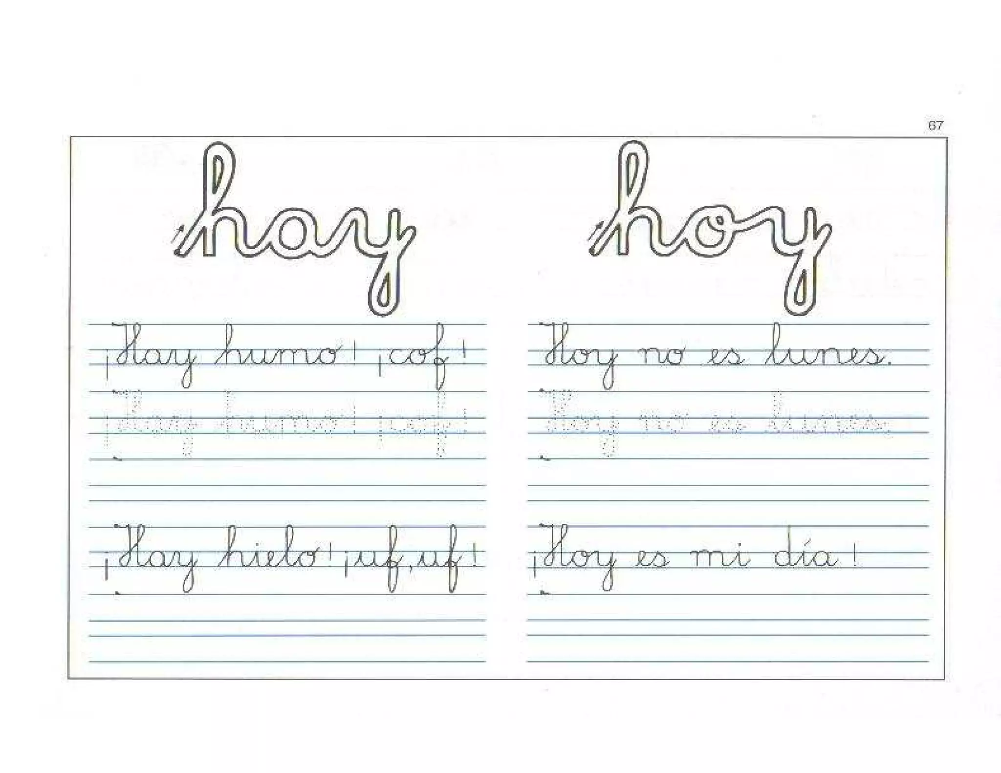 Yo pienso, escribo y aprendo