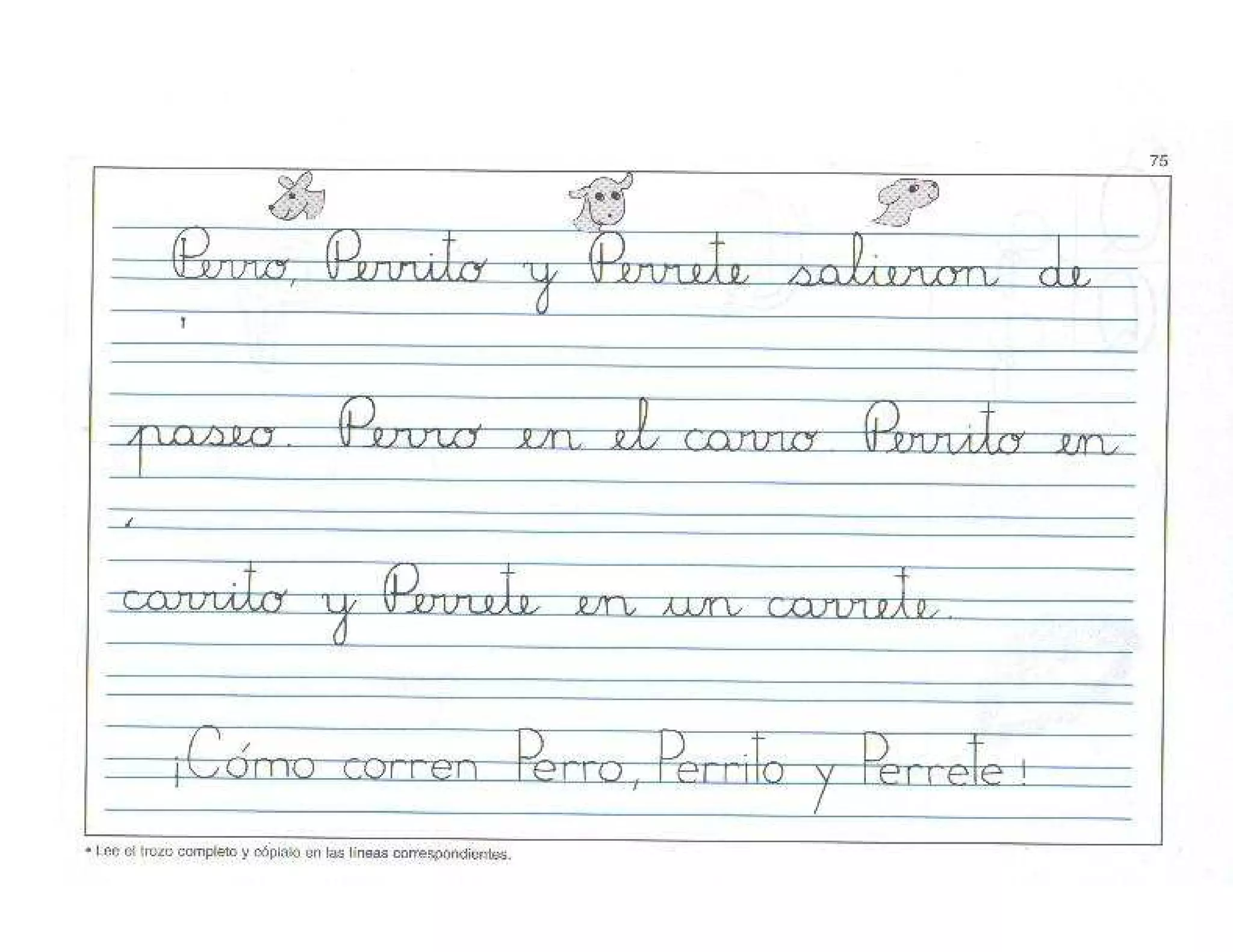 Yo pienso, escribo y aprendo