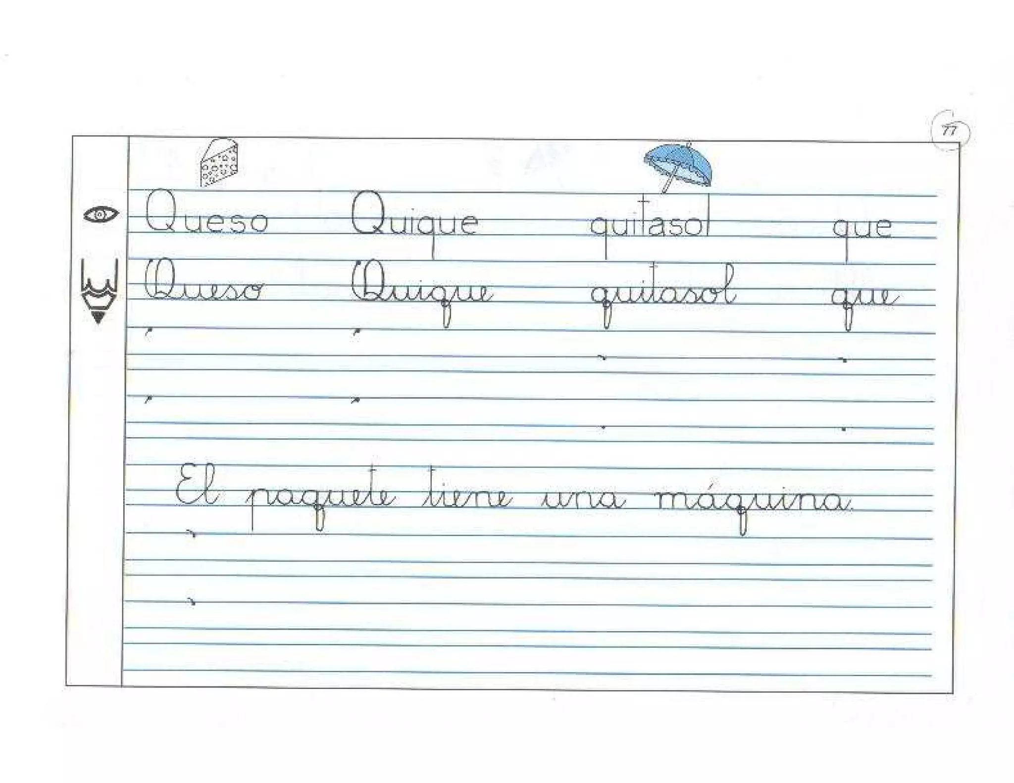 Yo pienso, escribo y aprendo