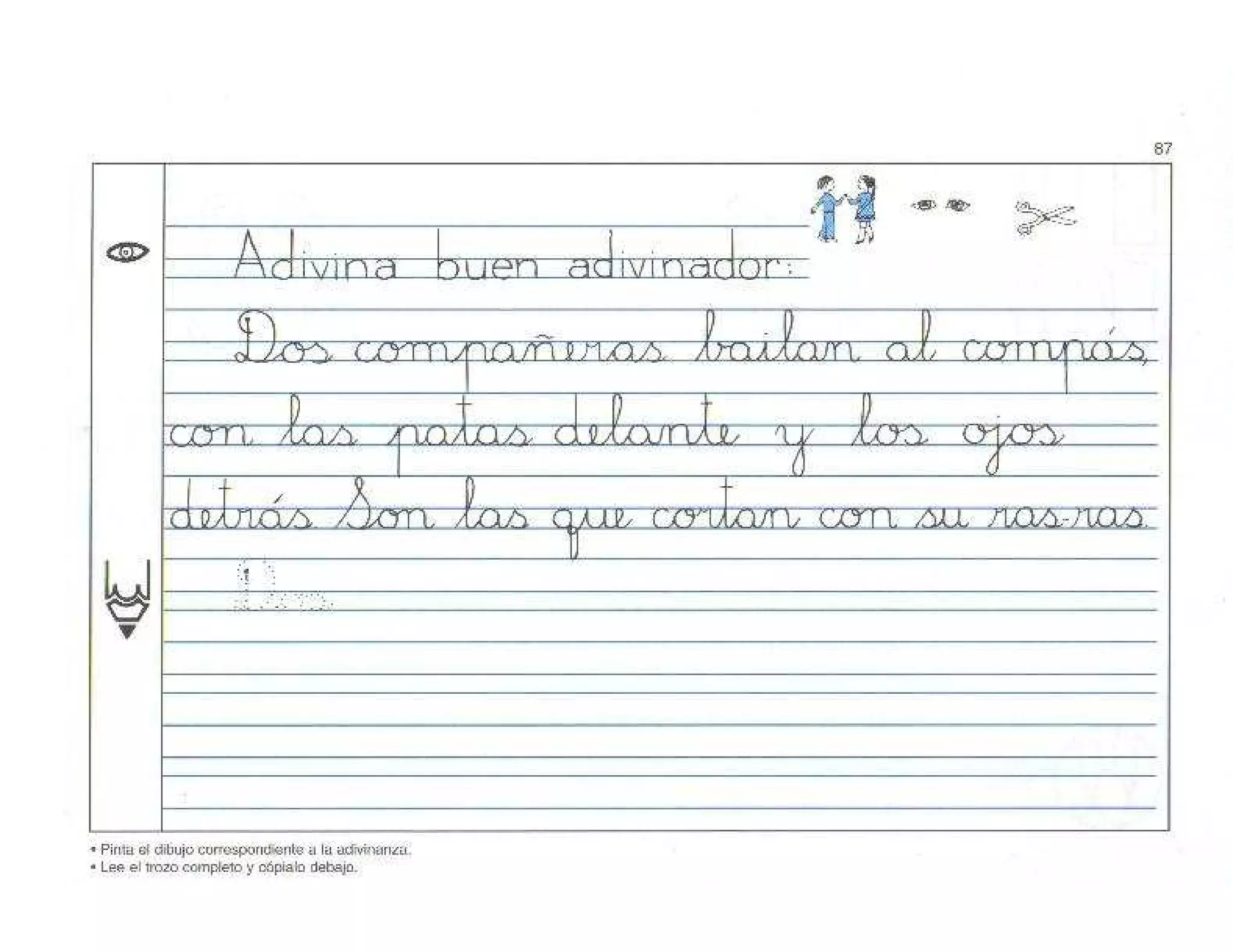 Yo pienso, escribo y aprendo