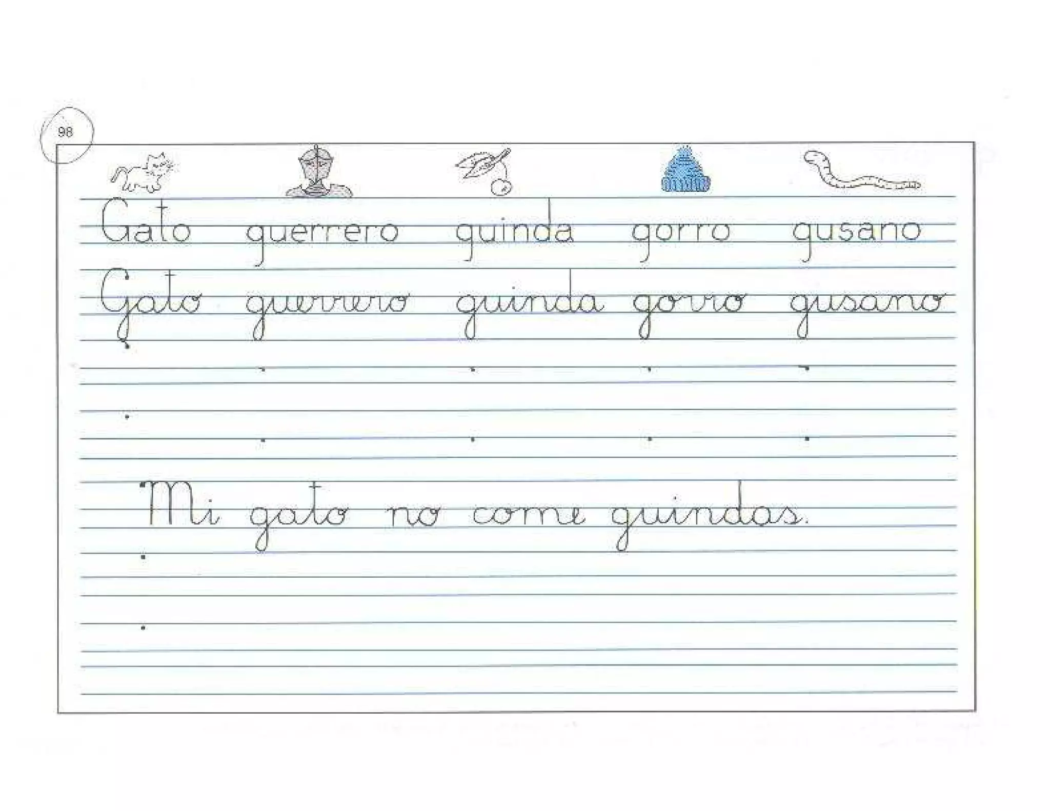 Yo pienso, escribo y aprendo