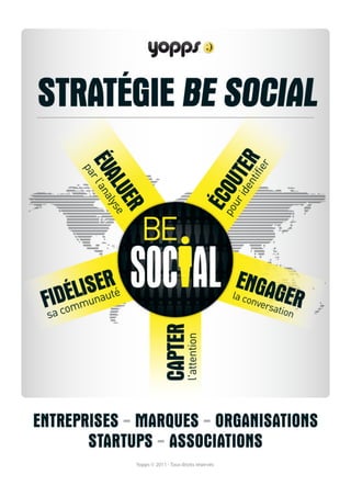 Stratégie be social par YOPPS #infographics