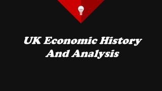 UK Economic History
And Analysis
 