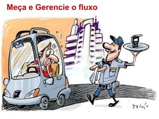 Meça e Gerencie o fluxo
 