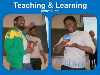 Games to Explain Human Factors: Come, Participate, Learn & Have Fun!!! York College, Jamaica NY, November 14, 2007 Photo Album