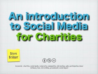 An Introduction to Social Media for Charities