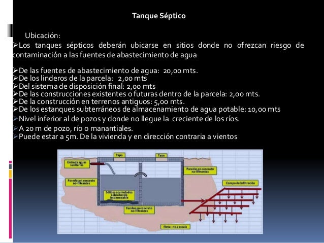 tanque septicos