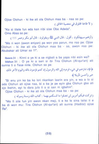 Yoruba Islam  01