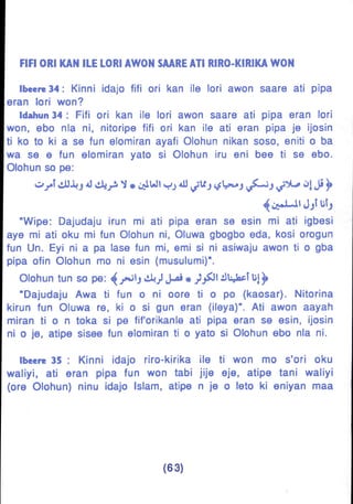 Yoruba Islam  01