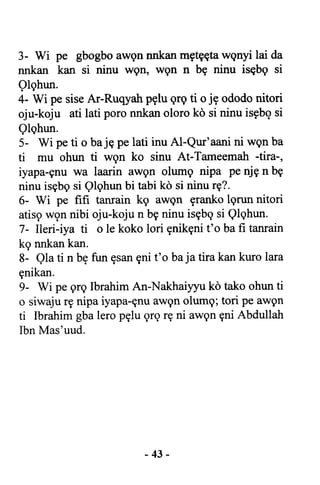 Yoruba Islam  03