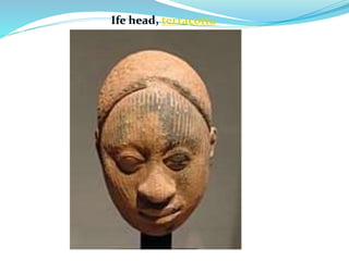 Ife head, terracotta
 