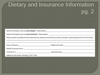 Completing Yosemite Medical Forms
