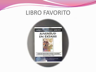 LIBRO FAVORITO
 