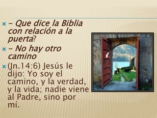 Yo soy la puerta | PPTX